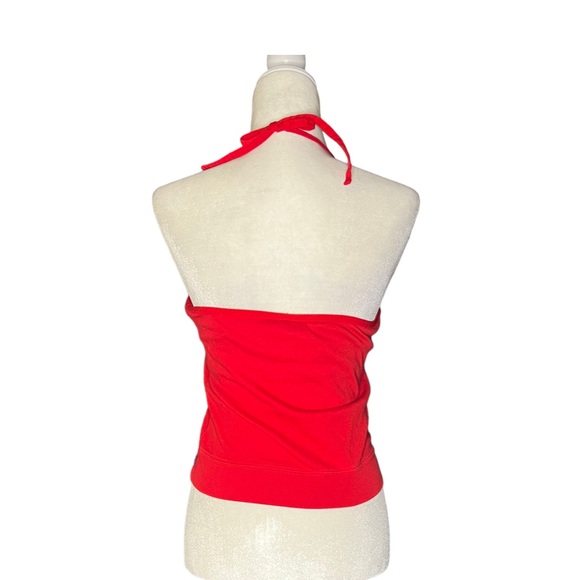 Abercrombie & Fitch Y2K Red Halter Tank L - Picture 3 of 4